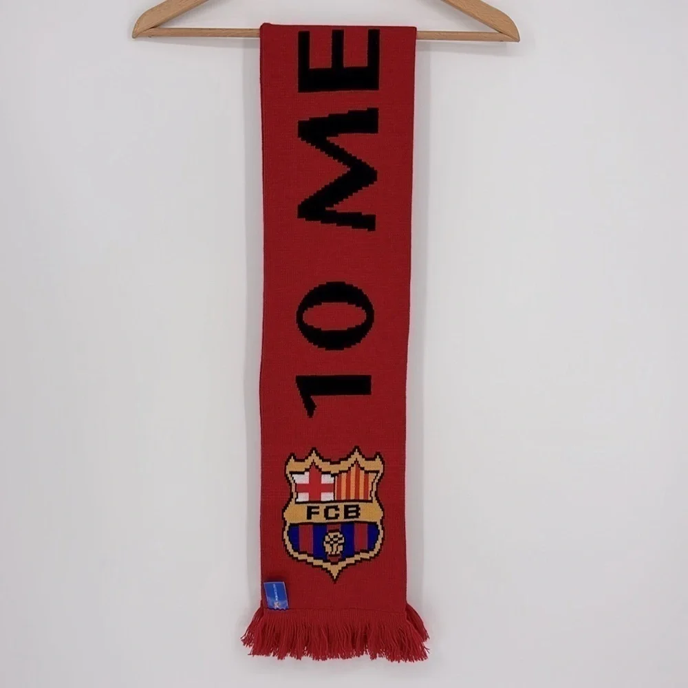 FC Barcelona Lionel Messi #10 Jacquard Knit Scarf